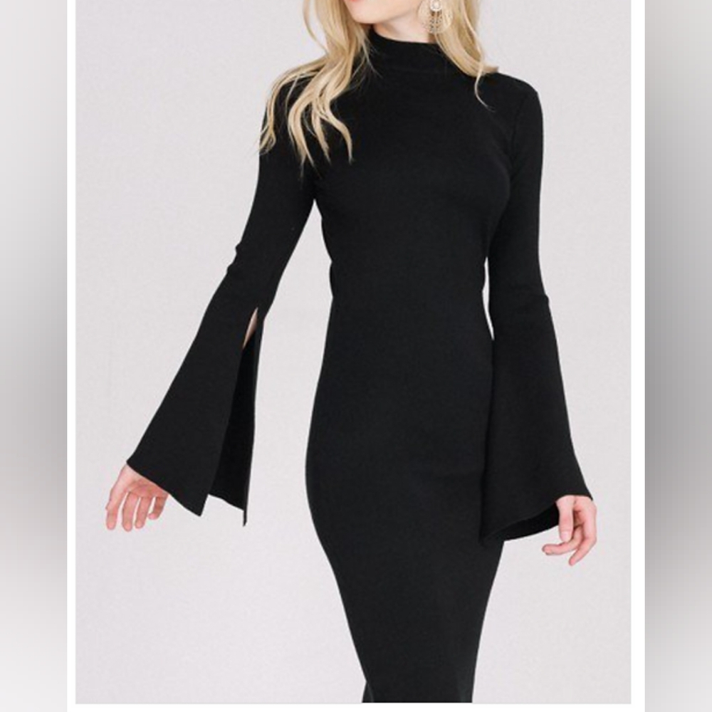 NWT Bell Sleeve Sweater Dress
